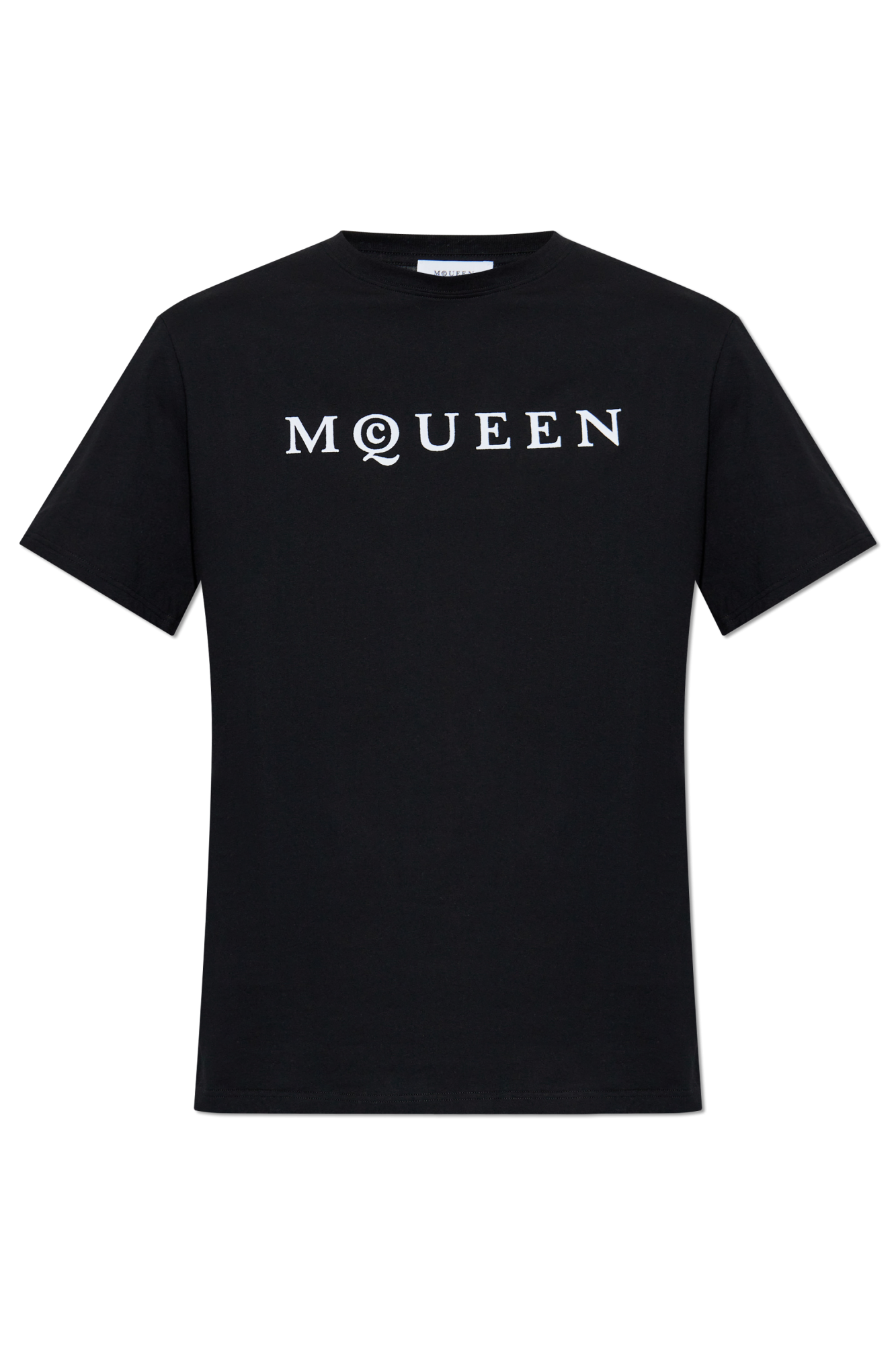 【送料&関税込】Alexander McQueen T-shirt With Logo Black T-shirt with logo Alexander McQueen - Vitkac AS